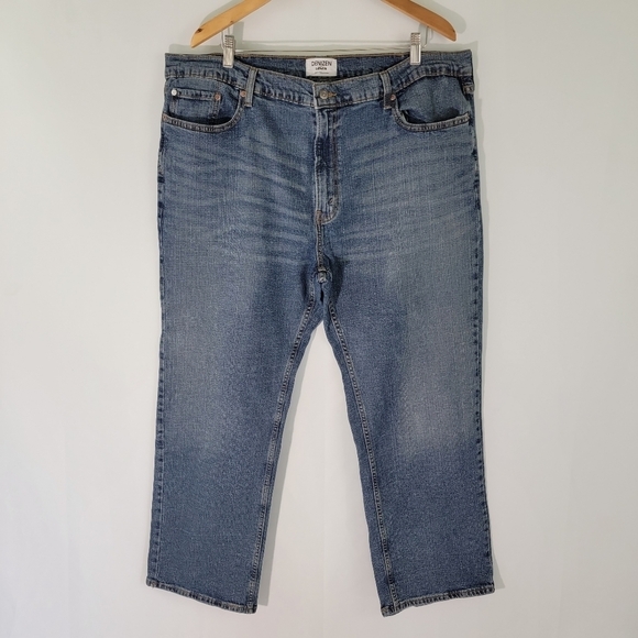 Denizen Levis Men's 285 Relaxed Medium Wash Jeans Size W 42 L 30 - Picture 1 of 11
